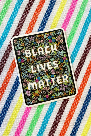 Black Lives Matter Die Cut Vinyl Sticker