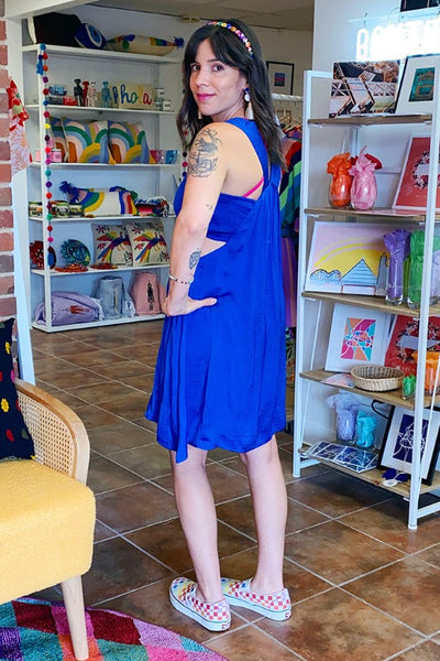 ShopMucho Cutout Mini Dress