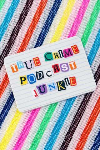 ShopMucho True Crime Die Cut Vinyl Sticker