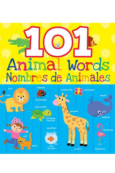 Get trendy with 101 Animal Words/Nombres de Animales - Book available at ShopMucho. Grab yours for $9.99 today!