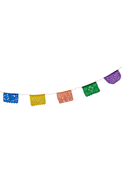 ShopMucho Mini Mexican Cutout Plastic Banners