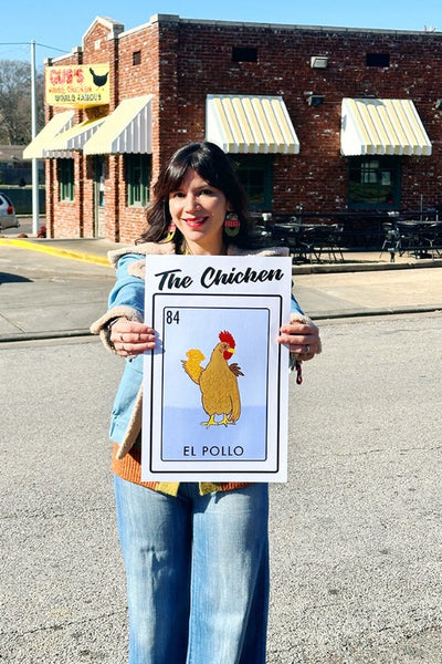 Get trendy with Memphis Poster Prints- The Chicken - Print available at ShopMucho. Grab yours for $15 today!