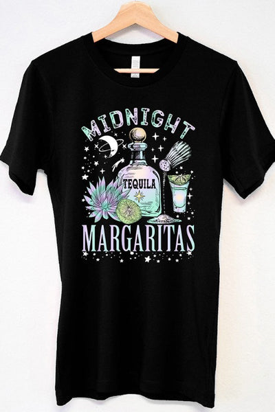 ShopMucho Midnight Margaritas Unisex Halloween Graphic Tee