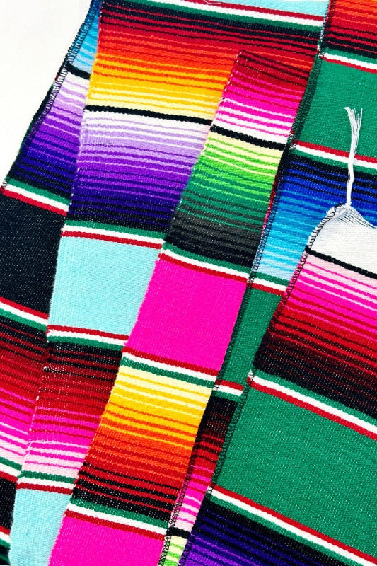 Get trendy with Handmade Mexican Serape Table Runners - More Colors - Decor available at ShopMucho. Grab yours for $24 today!
