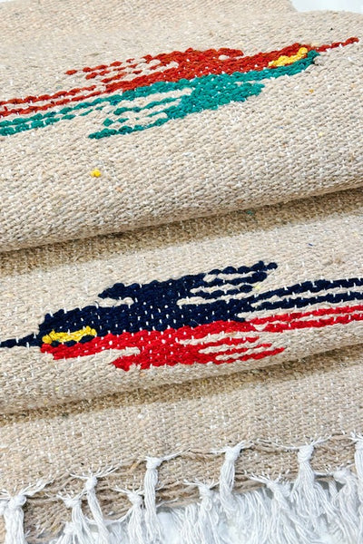Get trendy with Thunderbird Mexican Throw Blanket (More Colors) - Blankets available at ShopMucho. Grab yours for $38 today!