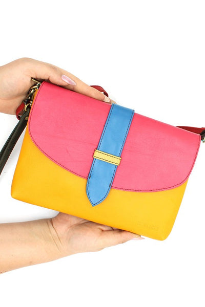 ShopMucho Colorful Envelope Crossbody Bag