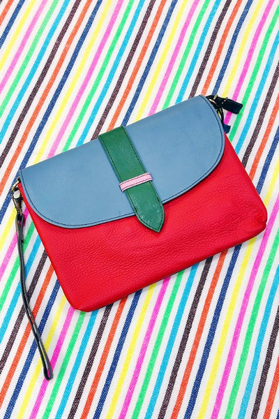 ShopMucho Colorful Envelope Crossbody Bag