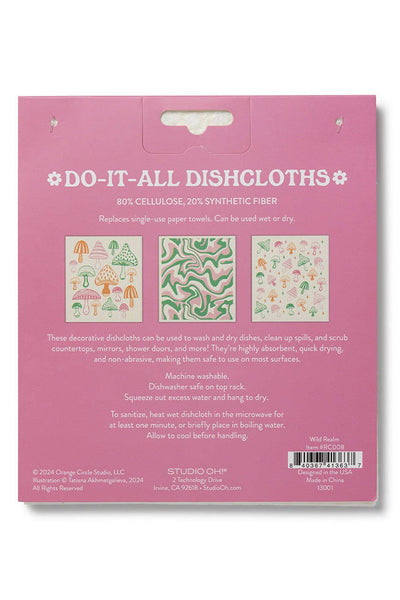 Get trendy with Do-It-All Reusable Dishcloths - Wild Realm - Kitchen available at ShopMucho. Grab yours for $14 today!