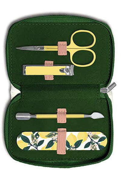 Get trendy with Manicure Set - Lemon Tree - Self Care available at ShopMucho. Grab yours for $24 today!