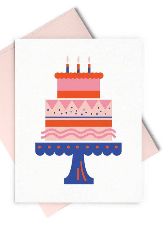 ShopMucho Party Cake Birthday Greeting Card