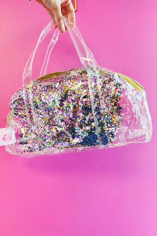 ShopMucho Multicolored Confetti Handbag