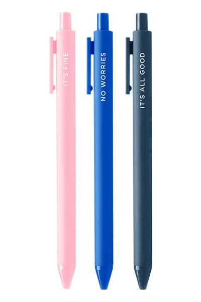 Jotter Gel Pens 3 Pack Set - More Colors