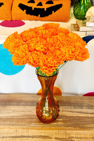 Get trendy with Marigold Crepe Paper Flowers - Party Decor available at ShopMucho. Grab yours for $1 today!