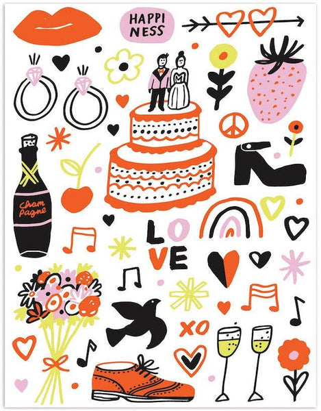 Get trendy with Wedding Happiness Greeting Card - Greeting Cards available at ShopMucho. Grab yours for $6 today!