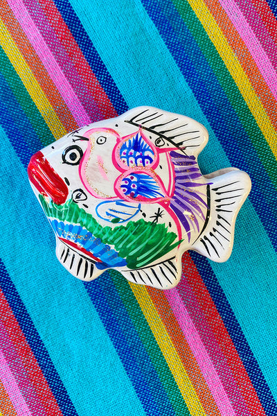 ShopMucho Ceramic Fish Keepsake Box