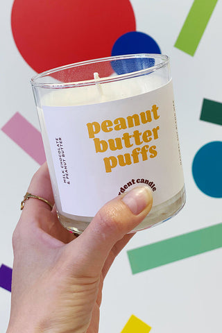 ShopMucho Peanut Butter Puffs Soy Candle
