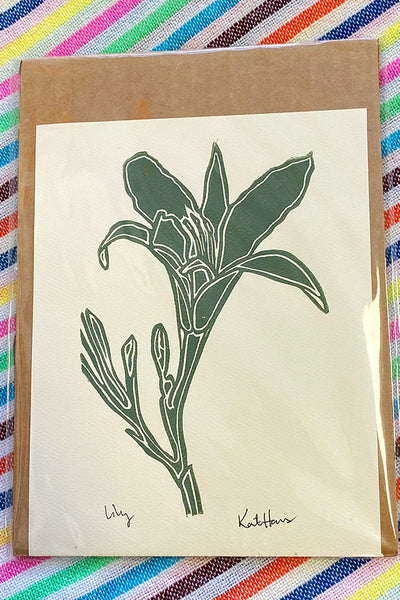 Lily Relief Prints- More Colors