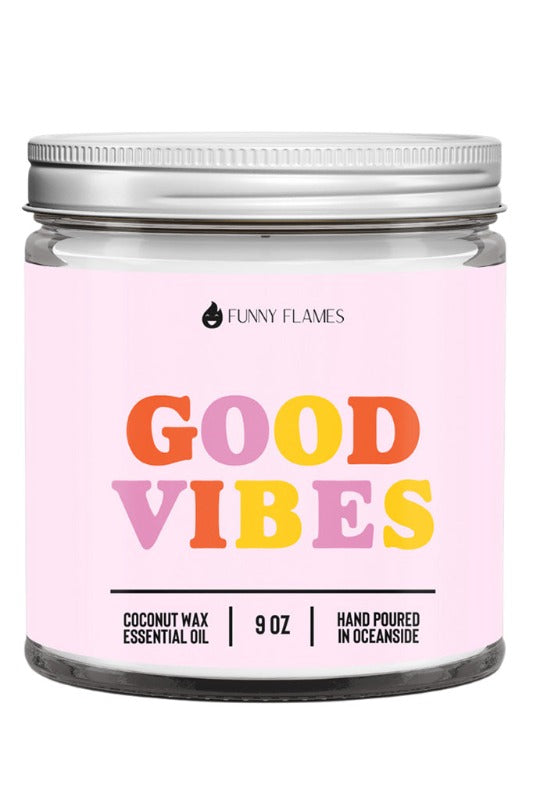 ShopMucho Good Vibes Scented Candle