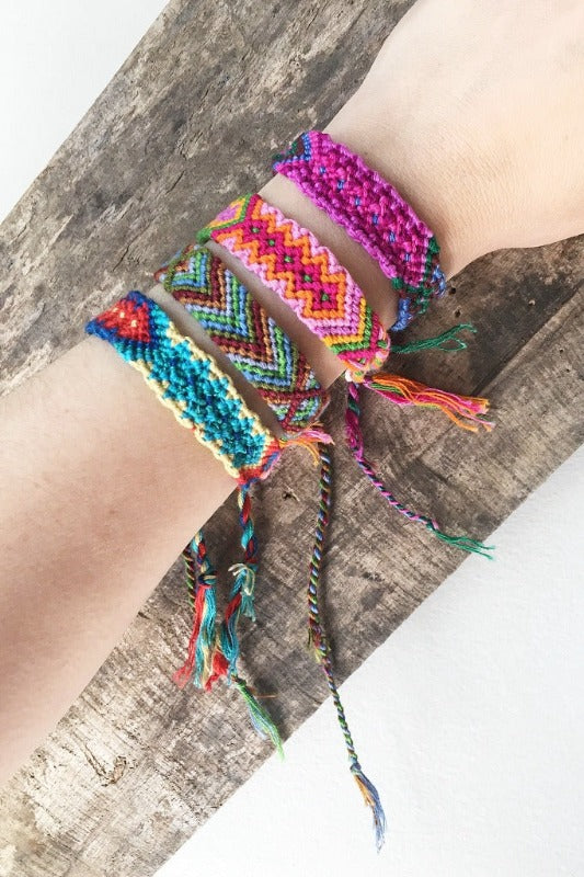 ShopMucho friendship bracelets handmade fair trade in Guatemala