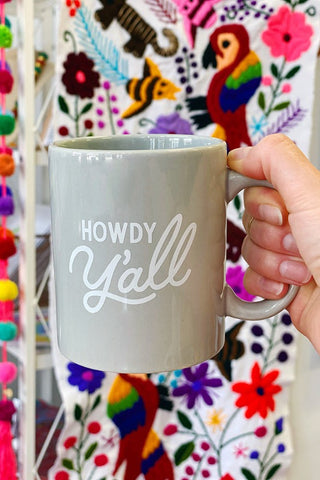 ShopMucho Howdy Y'all coffee mug