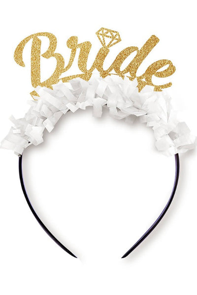 ShopMucho Bride Bachelorette Party Headband Crown