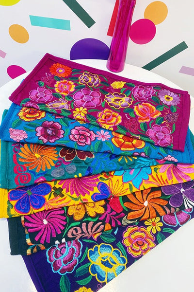 Get trendy with Fiesta Embroidered Floral Pillowcase - Pillows available at ShopMucho. Grab yours for $46 today!