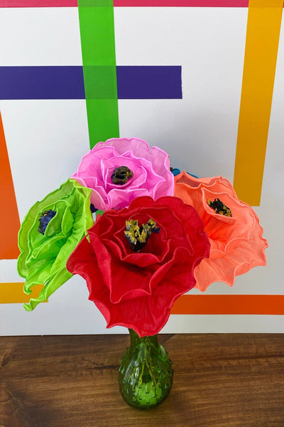 ShopMucho colorful Mexican Paper Flowers