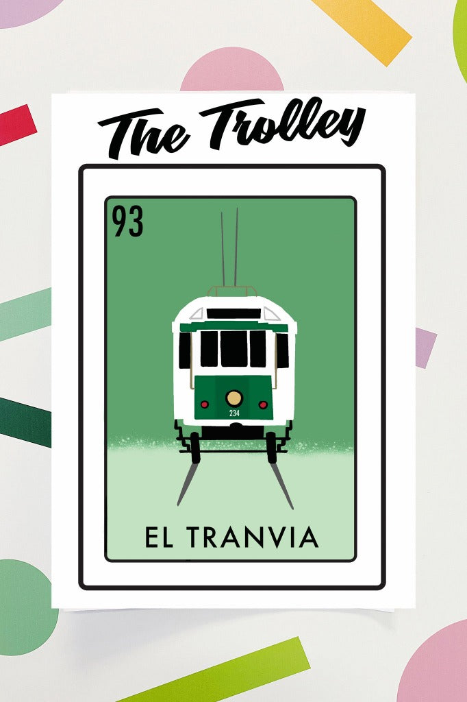 Get trendy with Memphis Poster Prints- The Trolley - Print available at ShopMucho. Grab yours for $15 today!