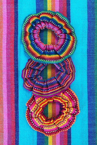 ShopMucho handmade Mexican hair scrunchies